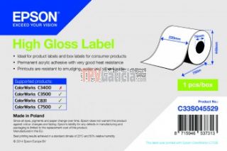 Etiquetas PAPEL adhesivas para impresora EPSON TM-C3500