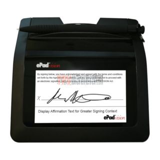 Capturadora de firma ePad Vision VP9808 con software y pantalla a color