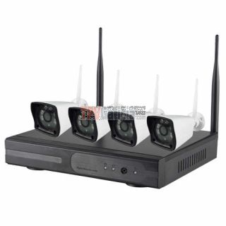 Kit de cámaras con videograbador IP de facil instalación (Plug & Play), con comexión TCP/IP o WiFi.