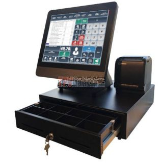 Firesoft - Pack TPV táctil LUNARPOS completo con Software TPV para la gestión de ventas Multicaja, balanzas, multitarifa, Trazabilidad..