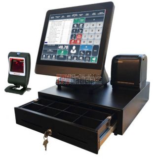 Pack TPV táctil LUNARPOS completo con Software TPVGALICIA-POS Supermercados