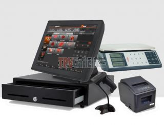 Pack TPV Táctil ALTAIRPOS Neo para CARNICERÍAS / CHARCUTERÍAS con programa ETPos-PRO y opción BALANZA