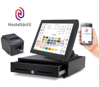 Pack TPV Táctil WINTRONIX NEO con programa de facturación HOSTELTACTIL para HOSTELERIA