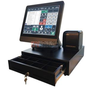 Firesoft - Pack TPV táctil LUNARPOS completo con Software TPV para la gestión de ventas Multicaja, balanzas, multitarifa, Trazabilidad..