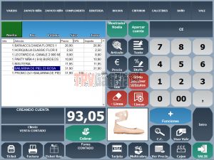 TPV con Software FIRESOFT para COMERCIO MINORISTA, Librerías, Zapaterías, tiendas moda, peluquerías, Control de Stock, tallas y colores, etc.