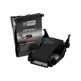 Ribbon NEGRO - ZEBRACARD para impresoras de tarjetas - LOAD-N-GO para ZXP SERIES 1 - 1000 impresiones por rollo