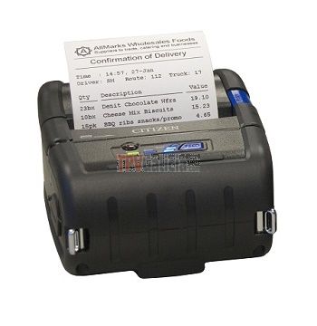 Impresora portátil Citizen de 3" CMP-30II para etiquetas