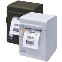 Impresora de etiquetas EPSON TM-L90 y recibos con función de despegado automático