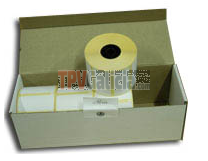 Caja de 10 rollos de etiquetas adhesivas polipropileno térmico (synthermal) 60x80 mm