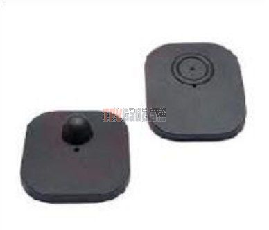 Etiqueta plástica rígida negra - BIG hard RF 8,2 MHz - Caja 1000 unidades