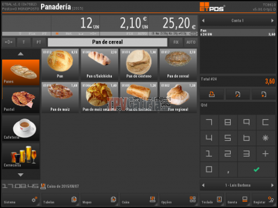 Programa TPV para PESCADERIAS - ETPOS Pro