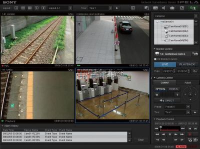 Software de gestión de videovigilancia RealShot Manager Lite. Gestión y monitorización de hasta 9 cámaras