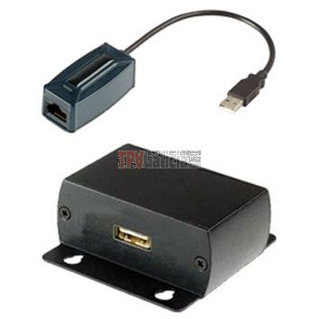 Convertidor de USB a cable UTP CAT5/E