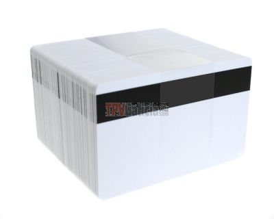 Tarjetas PVC blancas con banda magnética para impresoras de tarjetas (Pack de 100)