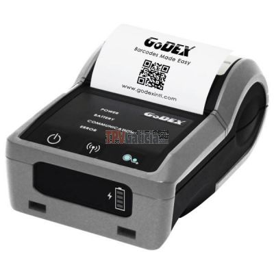 Godex - MX30+ Impresora portátil de 3" para tickets, etiquetas y opcion linerless