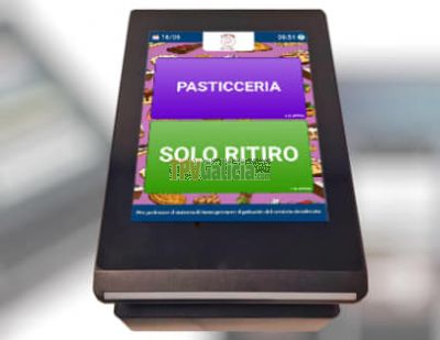 Sistema gestión de colas - WINTRONIX TURNO-TOUCH MICRO-ENTRY con expendedor de tiques táctil.