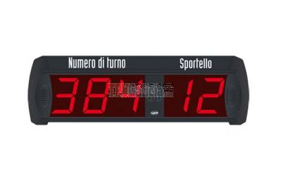 MULTI ST-32 Pantalla de turno de 3 dígitos + puesto con mando a distancia