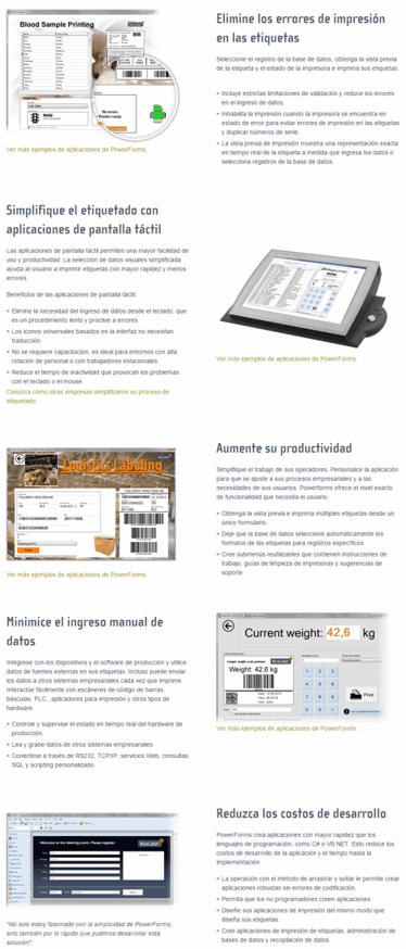 NicelLabel PowerForms - Software Diseño de Etiquetas y Formularios Profesional